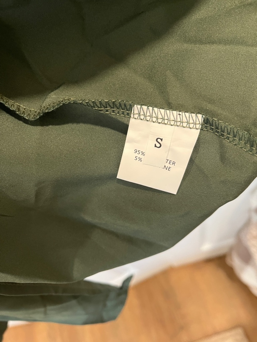 🌟HOST PICK🌟. Women’s Olive Green Tiered Maxi Dress w/ side slit - Picture 5 of 6